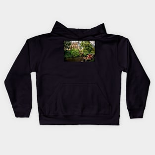 Church By The Oxford Canal Kids Hoodie